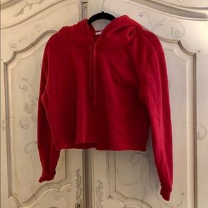 Brandy Melville Cropped Hoodie